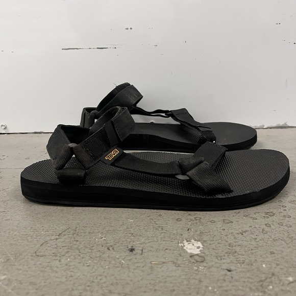 Teva Original Universal Black Sport Sandals Mens Size 12 Comfort Adjustable - Picture 1 of 9